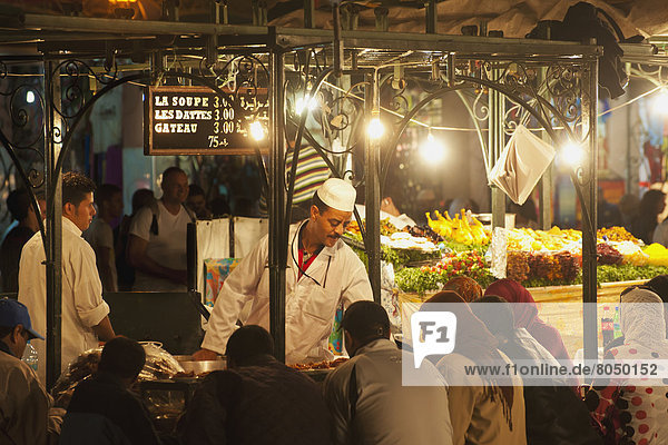 Blumenmarkt  Mensch  Menschen  Lebensmittel  Marrakesch  Marokko