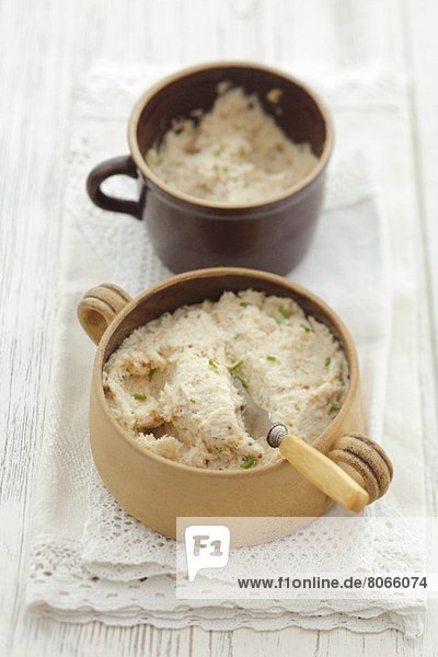 Smoked trout rillettes