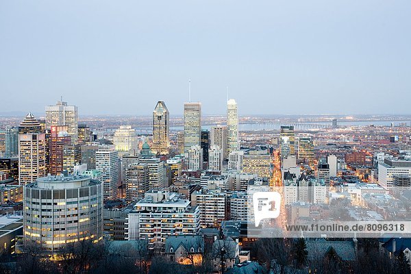 City view  Montreal  Quebec  Canada