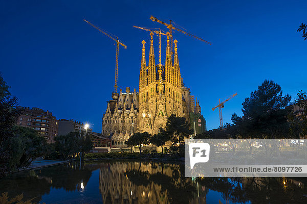 Sagrada Familia basilica  architect Antonio Gaudi