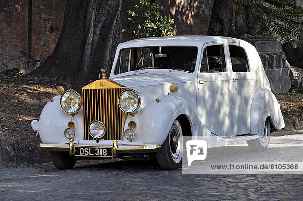 Oldtimer Rolls-Royce Silver Wraith Pullmann-Limousine  Baujahr ab 1946  teilweise vergoldet