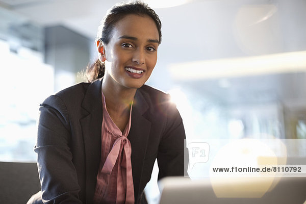 Portrait of confident businesswoman