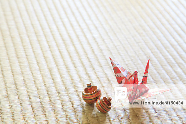 Kranich herumwirbeln Tatami Turmkran Matte Origami
