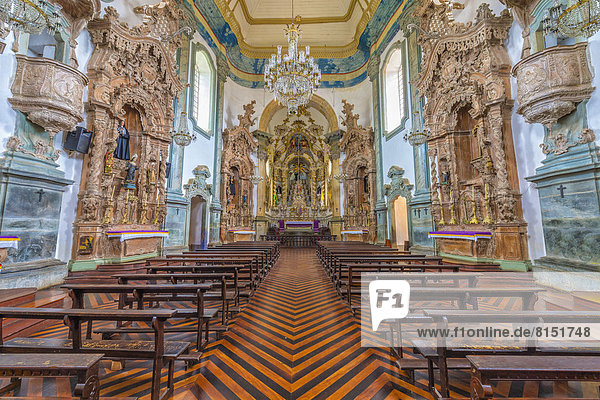 Kirche Sao Francisco de Assis  Innenansicht