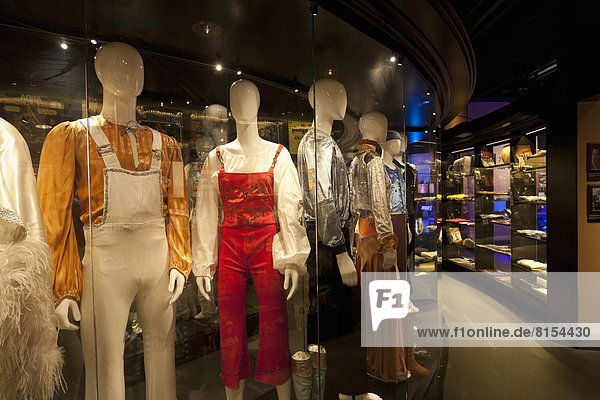 Kostüme der ABBA-Mitglieder  ABBA The Museum