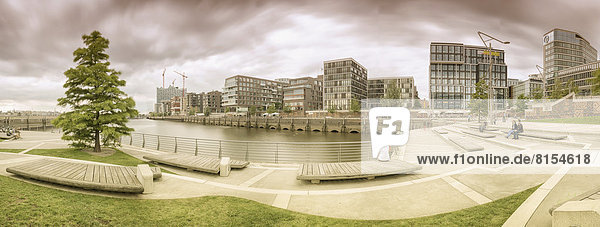 Panorama Ansicht Veranda HafenCity