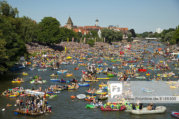 '''Nabada''  a traditional water parade on the Danube River on Swear Monday'