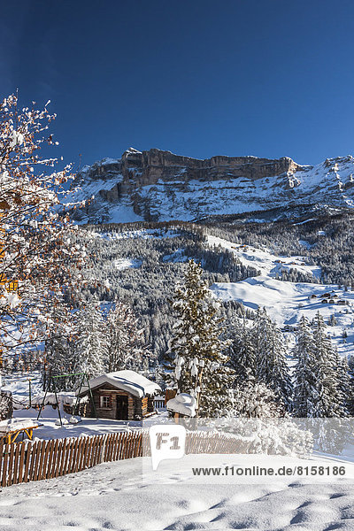 Italy  Dolomites  View of Alta Badia in La Villa