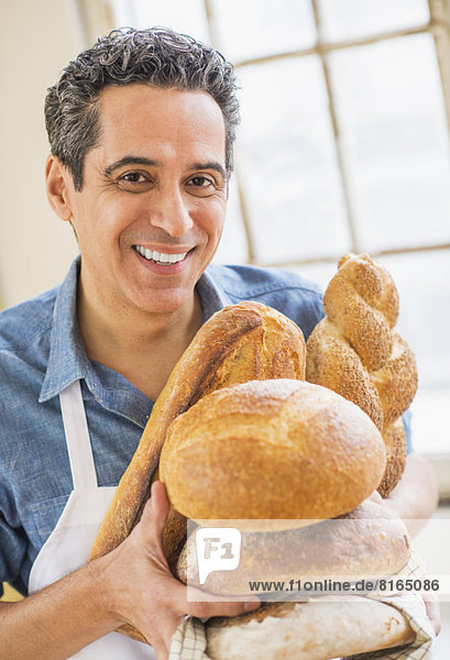 Portrait of baker