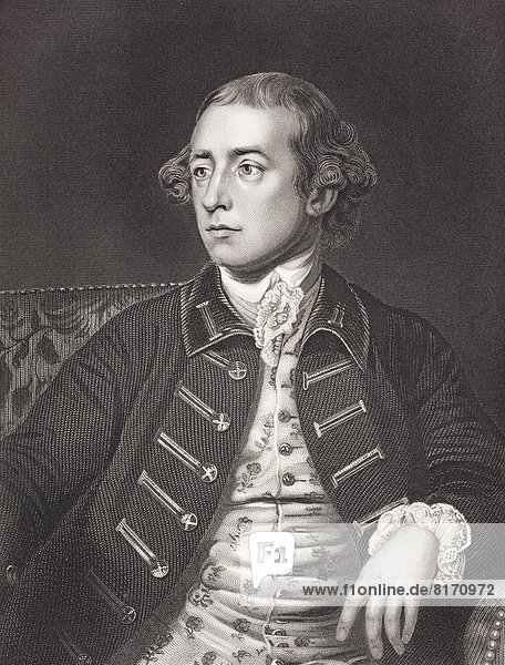 Warren Hastings 1732 - 1818. English Politician And Colonial Adminstrator. Governor General Of India. From The Book Gallery Of Historical Portraits Published C.1880.