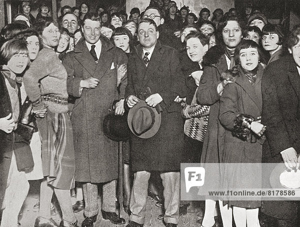 The Prince Of Wales  Later King Edward Viii  On A Visit To Pell Street Club Cable Street  East End  London  England In 1927. Edward Viii  Edward Albert Christian George Andrew Patrick David  Later The Duke Of Windsor  1894 – 1972. King Of The United Kingdom. From Edward Viii His Life And Reign.