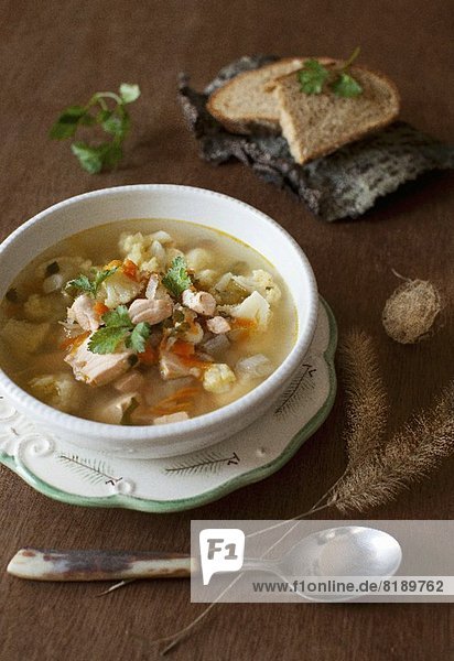 Lachs Suppe