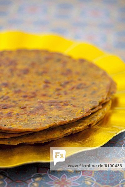 Missi-Roti-Fladen (Indien)