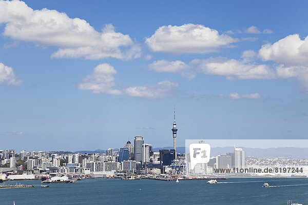 New Zealand  View of Auckland skyline