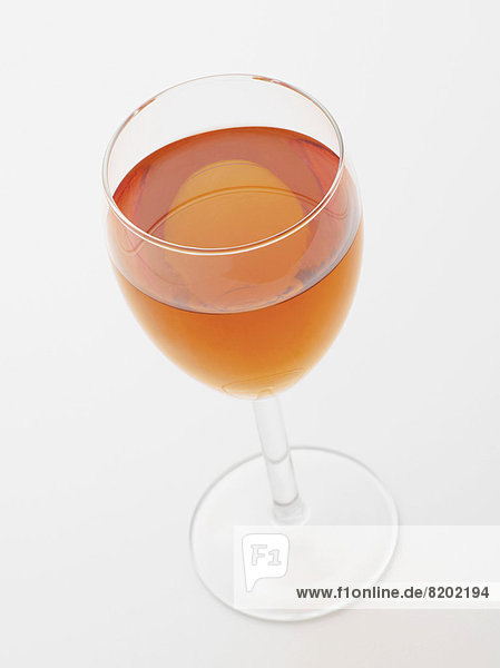 Ein Glas Rosé  Wein