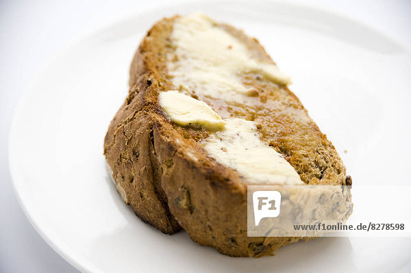 Buttered toast