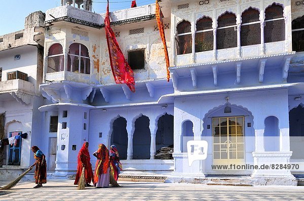 See  Palast  Schloß  Schlösser  Heiligkeit  ghat  Asien  Indien  alt  Pushkar  Rajasthan