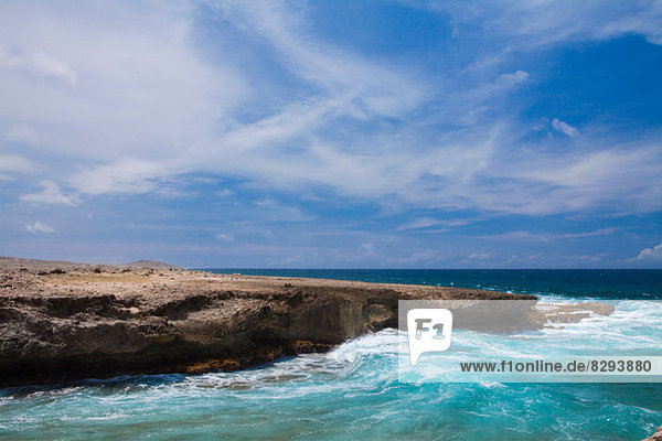 Seelandschaft  Palm Beach  Oranjestad  Aruba
