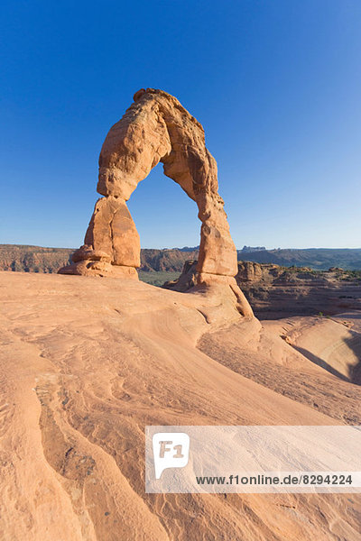 Zarter Bogen Arches Nationalpark Moab Utah USA