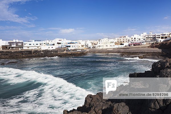 Old port  El Cotillo  Fuerteventura  Canary Islands  Spain  Atlantic  Europe