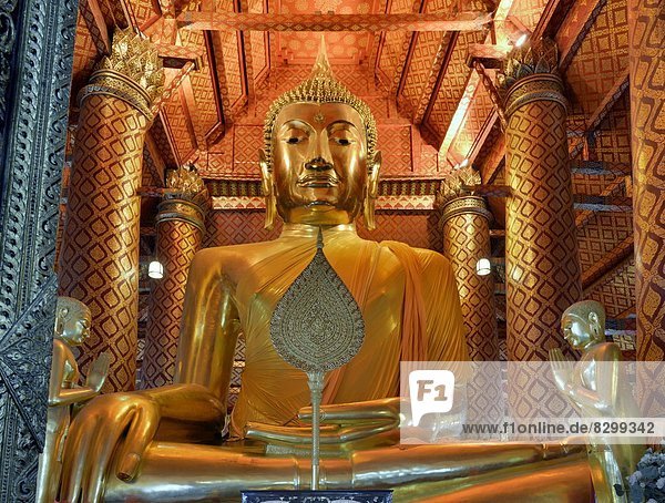 Südostasien  UNESCO-Welterbe  Ayuthaya  Asien  Thailand  Wat Phanan Choeng