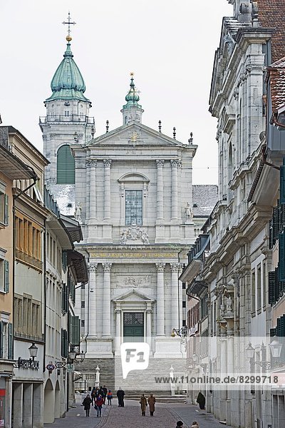 St. Ursen Cathedral  Solothurn  Switzerland  Europe