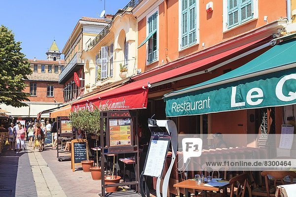 Frankreich Europa Freundlichkeit Provence - Alpes-Cote d Azur Cote d Azur Alpes maritimes