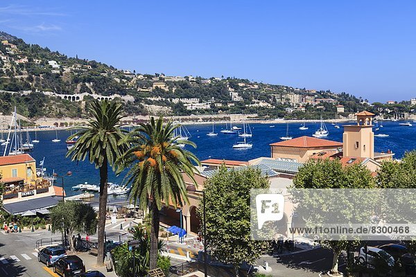Villefranche-sur-Mer Alpes Maritimes Provence Cote d'Azur French Riviera France Mediterranean Europe