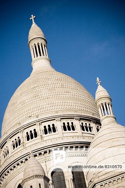 Basilika Sacre Coeur de Montmartre  Paris  Frankreich