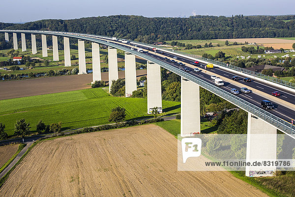 Ruhrtalbruecke  bridge of the A52 motorway