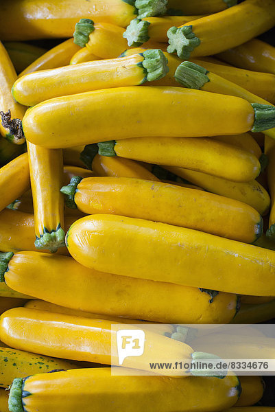 Haufen Frische Gemüse Bauernhof Hof Höfe Pflanze Zucchini