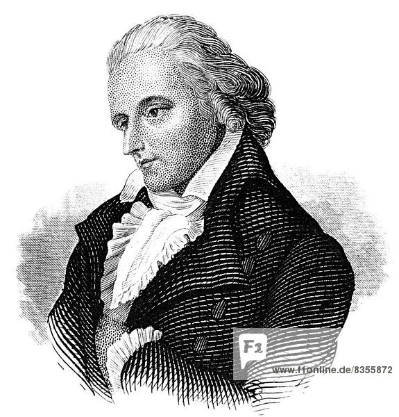 Friedrich Schiller  1759 - 1805  deutscher Dichter  Philosoph  Historiker und Dramatiker