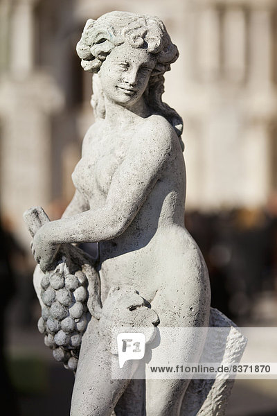Statue In St Mark's Square Venice  Italy