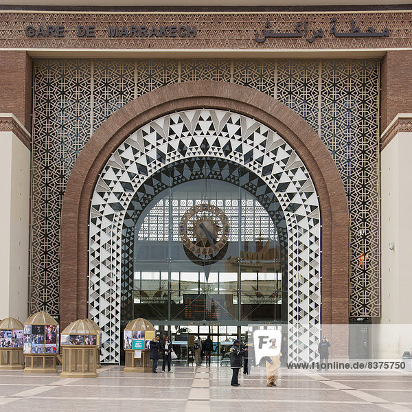 Marrakesh Railway Station  Marrakesh  Marrakech-Tensift-El Haouz  Morocco