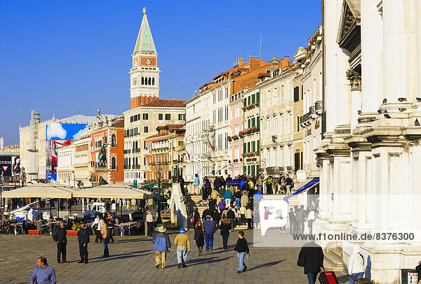 Tourist  Kirchturm  Italien  Venedig