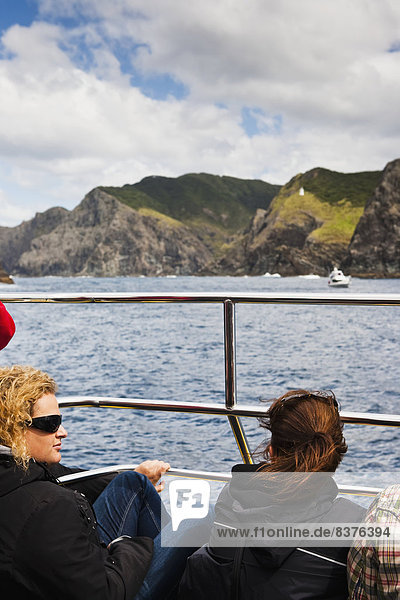 Felsbrocken  nehmen  Boot  Loch  Kreuzfahrtschiff  Bucht  Neuseeland