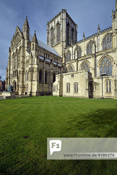 York Minster  Kathedrale  York  England  Großbritannien