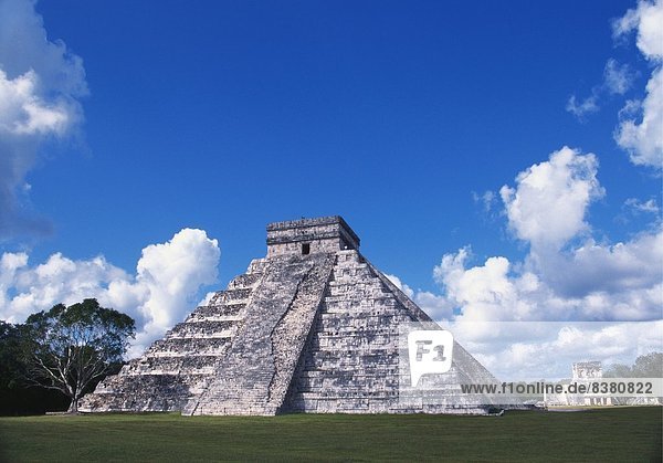 El Castillo  Chichen Itza  Yucatan  Mexiko