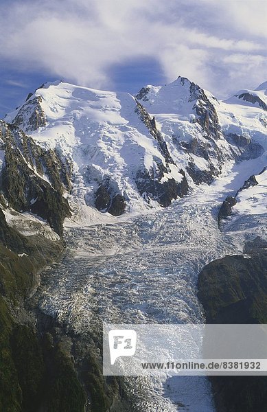 Mont Blanc  Haute-Savoie  Alpen  Frankreich