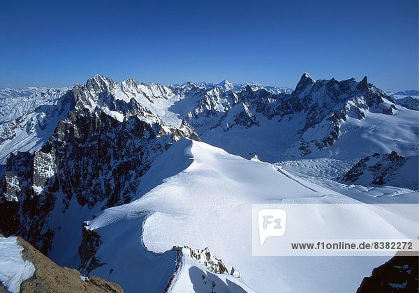 Aiguille du Midi  Chamonix  France  Europe