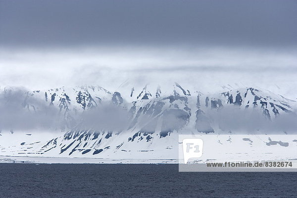 Europa  Küste  Norwegen  Spitzbergen  Skandinavien  Svalbard