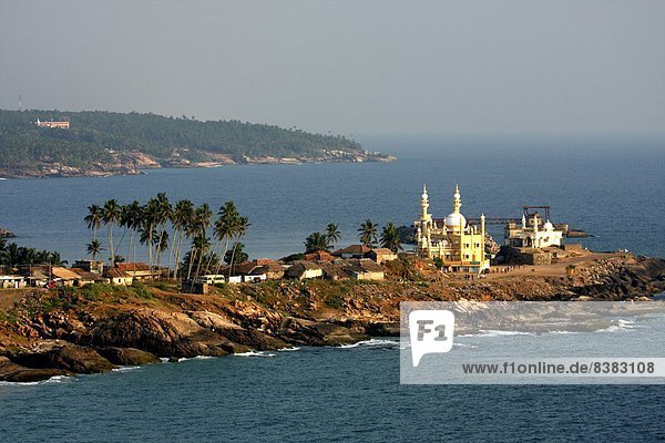 Mosque by the seashore  Kovalam  Trivandrum  Kerala  India  Asia
