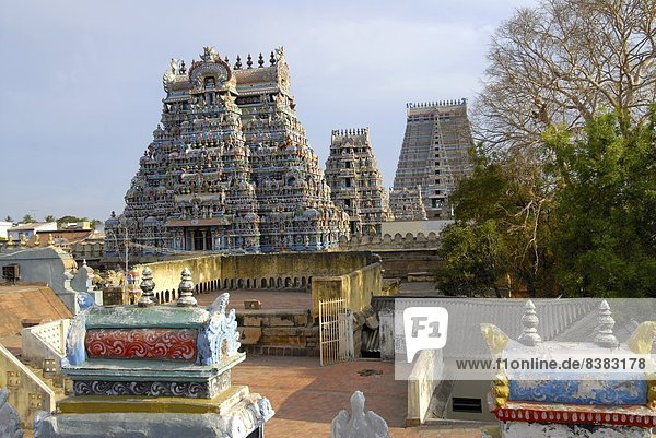 Ranganathaswamy Temple  Srirangam  near Thiruchirapalli  Tamil Nadu  India  Asia