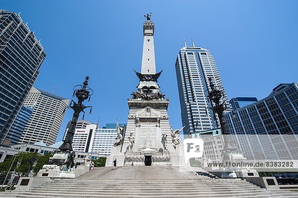 Soldiers' and Sailors' Monument  Indianapolis  Indiana  United States of America  North America
