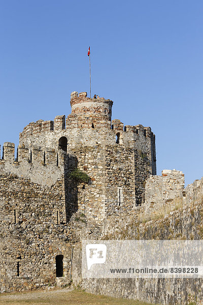 Burg Mamure Kalesi  Provinz Mersin  Raues Kilikien  Türkische Riviera  Türkei
