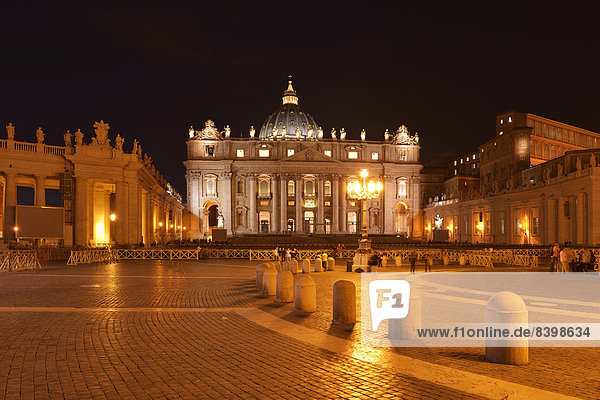 St. Peter's Basilica  St. Peter's Square  Vatican City  Vatican  Rome  Italy