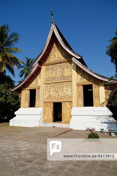 Gebäude des Vat Xieng Thong  Luang Prabang  Laos  Asien