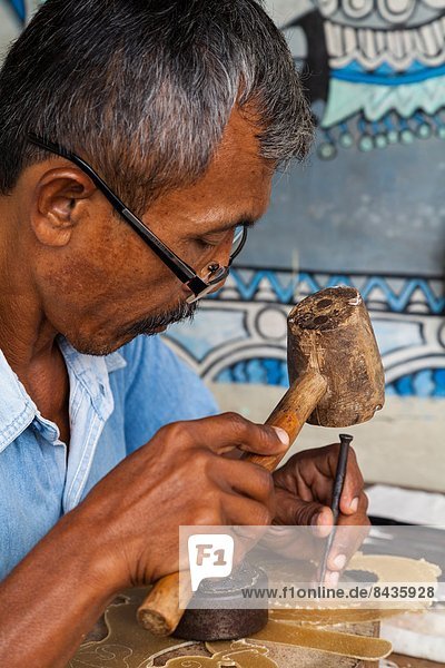 Kunsthandwerker  Yogyakarta  Indonesien  Asien