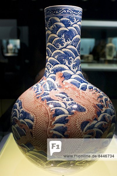 zeigen  Museum  Blumenvase  China  Shanghai
