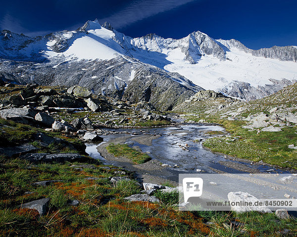 Bergsee und Reichenspitze  Zillertaler Alpen  Österreich